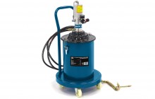 HBM 20 Liter Mobiele Pneumatische Vetpomp 300-400 Bar, 8 Bar Werkdruk, 0,85 l/min
