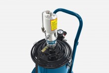 HBM 20 Liter Mobiele Pneumatische Vetpomp 300-400 Bar, 8 Bar Werkdruk, 0,85 l/min
