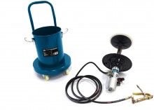 HBM 20 Liter Mobiele Pneumatische Vetpomp 300-400 Bar, 8 Bar Werkdruk, 0,85 l/min
