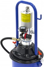 HBM 12 liter mobiele pneumatische vetpomp 300-400 bar persdruk
