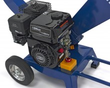 HBM benzine hakselaar houtversnipperaar 4-takt 6,5 PK 196 cc 30 mm 2000 kg/h trekstart
