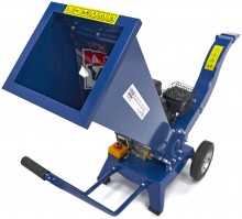 HBM benzine hakselaar houtversnipperaar 4-takt 6,5 PK 196 cc 30 mm 2000 kg/h trekstart
