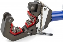 HBM professionele hydraulische krimptang voor hydraulische slang, 80 kN, 14 mm slag, inclusief opbergkoffer