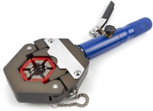 HBM professionele hydraulische krimptang voor hydraulische slang, 80 kN, 14 mm slag, inclusief opbergkoffer