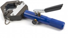 HBM professionele hydraulische krimptang voor hydraulische slang, 80 kN, 14 mm slag, inclusief opbergkoffer