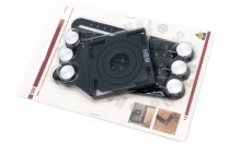 HBM 6-voudige multifunctionele hoekmeter, universele hoekmeter voor gaten, cm, inch, mm