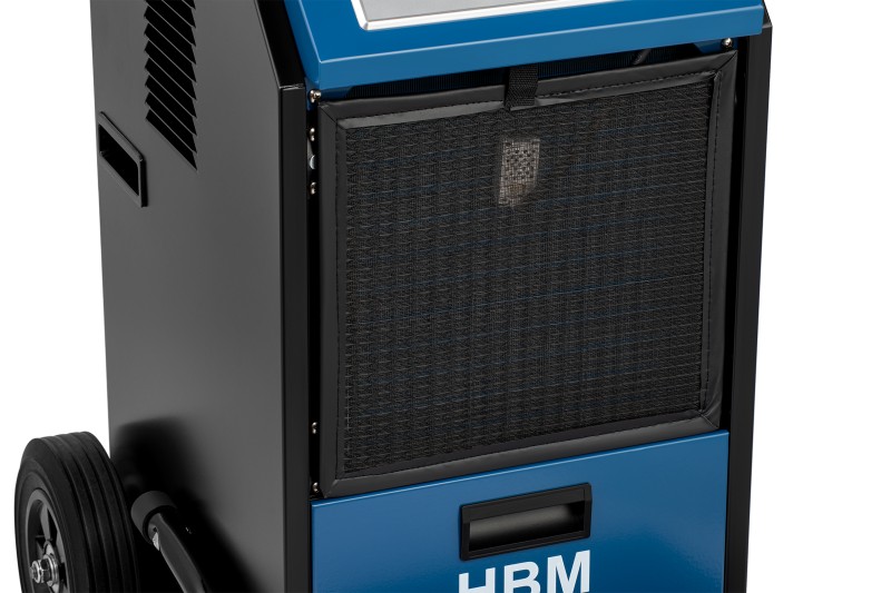 HBM professionel byggtørrer luftaffugter 51 liter 650 W køregulig R290 HBM professionel byggtørrer luftaffugter 51 liter 650 W køregulig R290