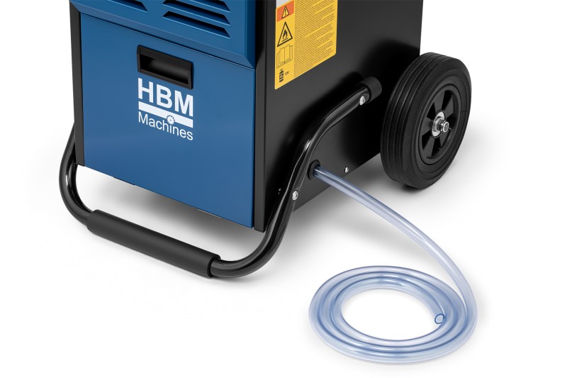 HBM professionel byggtørrer luftaffugter 51 liter 650 W køregulig R290 HBM professionel byggtørrer luftaffugter 51 liter 650 W køregulig R290