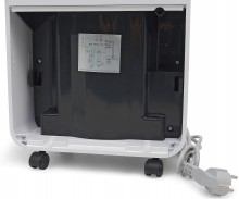 HBM 180 W Luchtontvochtiger, Vochtvanger 12 l/d, 120 m3/u, 2 l tank, timer, verrijdbaar, 36 dB