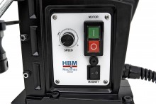 HBM Professionel Magnetboremaskine 80 mm, Variabel Hastighed, 16.700 N, 1.950 W, 230 V HBM Professionel Magnetboremaskine 80 mm, Variabel Hastighed, 16.700 N, 1.950 W, 230 V