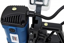 HBM 50 mm professionel magnetboremaskine, variabelt omdrejningstal, 1650 W, 15.500 N, Weldon 19,05
