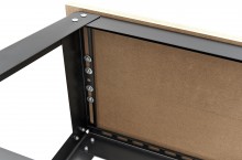 HBM 790 mm Universeel Onderstel met Verstelbaar MDF Werkblad, 100 kg, 58 x 82 x 85 cm