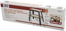 HBM 790 mm Universeel Onderstel met Verstelbaar MDF Werkblad, 100 kg, 58 x 82 x 85 cm