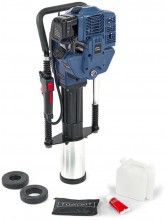 HBM 2-Tak Pælehammer Heimachine 52 cc Benzin 55 J 1.500 W 700-1350 bpm.