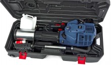 HBM 2-Tak Pælehammer Heimachine 52 cc Benzin 55 J 1.500 W 700-1350 bpm.
