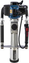 HBM Profi 2-takt palenrammer/heimachine 32,7 cc benzine, 55 J, 2300 bpm, 11 kg, adapter 45 mm