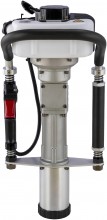 HBM Profi 2-takt palenrammer/heimachine 32,7 cc benzine, 55 J, 2300 bpm, 11 kg, adapter 45 mm