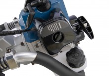 HBM Profi 2-takt palenrammer/heimachine 32,7 cc benzine, 55 J, 2300 bpm, 11 kg, adapter 45 mm