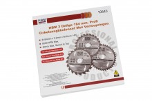 HBM 3-delt 184 mm Profi cirkelsavklingesæt med reduktionsringe til træ og kunststof HBM 3-delt 184 mm Profi cirkelsavklingesæt med reduktionsringe til træ og kunststof