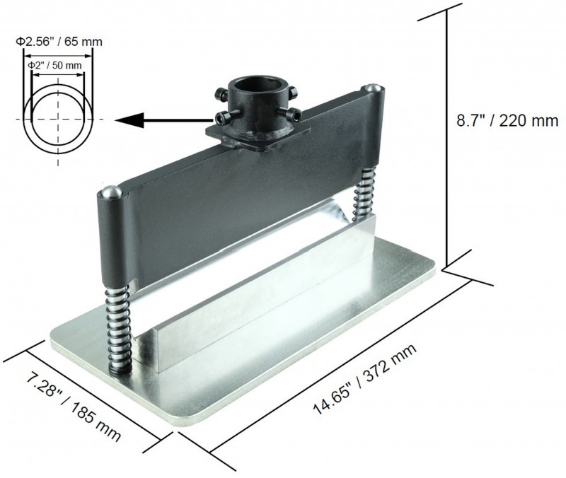 HBM Bukkehjælp til Værkstedspresse 305 x 5 mm - 20 t, 6,4 mm slag, 305 mm, 10 kg. HBM Bukkehjælp til Værkstedspresse 305 x 5 mm - 20 t, 6,4 mm slag, 305 mm, 10 kg.