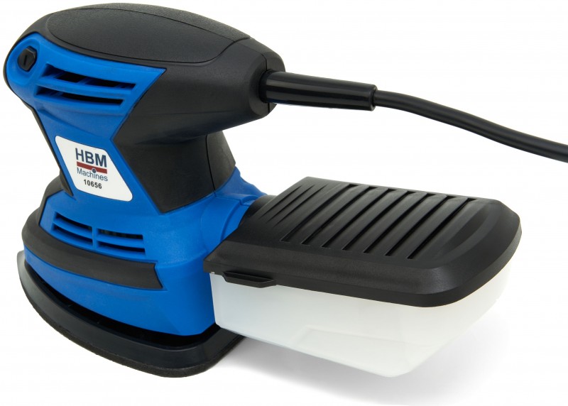 HBM 200 W Håndfladesliber - Multifunktionel - Inkluderer 12 Slibeplader - 230 V - Til Træ. HBM 200 W Håndfladesliber - Multifunktionel - Inkluderer 12 Slibeplader - 230 V - Til Træ.