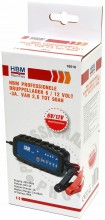 HBM Professionele Druppellader 6 / 12 Volt 3A. Van 2,6 tot 90AH 