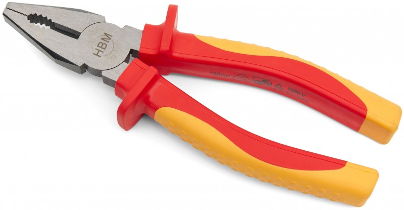 HBM Professionele VDE Combinatietang 180 mm