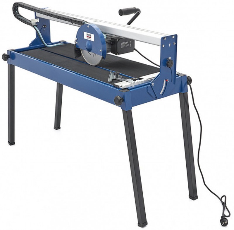 HBM Professionel Fliseskæremaskine Fliseskærer 920 mm 1200W 230V