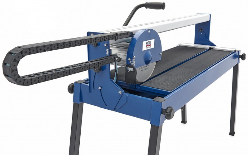 HBM Professionel Fliseskæremaskine Fliseskærer 920 mm 1200W 230V