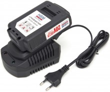 HBM 20V 2.0Ah batteriboremaskine 55 Nm med 100-delt tilbehørssæt, 2 batterier, oplader og kuffert.