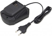 HBM 20V 2.0Ah batteriboremaskine 55 Nm med 100-delt tilbehørssæt, 2 batterier, oplader og kuffert.