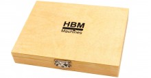 HBM 8-delige houtborenset en verzinkborenset model 2 met opbergkoffer HBM 8-delige houtborenset en verzinkborenset model 2 met opbergkoffer