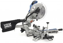 HBM 254 mm Radiaalzaag Afkortzaag Trekzaag met Laser 1800 W 5000 rpm
