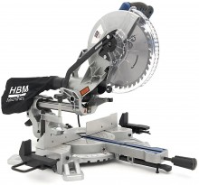 HBM 254 mm Radiaalzaag Afkortzaag Trekzaag met Laser 1800 W 5000 rpm
