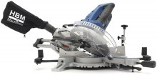 HBM 254 mm Radiaalzaag Afkortzaag Trekzaag met Laser 1800 W 5000 rpm
