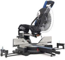 HBM 305 mm radiaalzaag afkortzaag trekzaag met laser 2000 W 240 V 40T 45° 7000 O/min