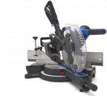 HBM 305 mm radiaalzaag afkortzaag trekzaag met laser 2000 W 240 V 40T 45° 7000 O/min