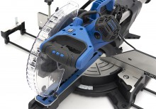 HBM 305 mm radiaalzaag afkortzaag trekzaag met laser 2000 W 240 V 40T 45° 7000 O/min