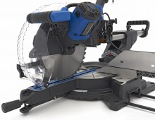 HBM 305 mm radiaalzaag afkortzaag trekzaag met laser 2000 W 240 V 40T 45° 7000 O/min
