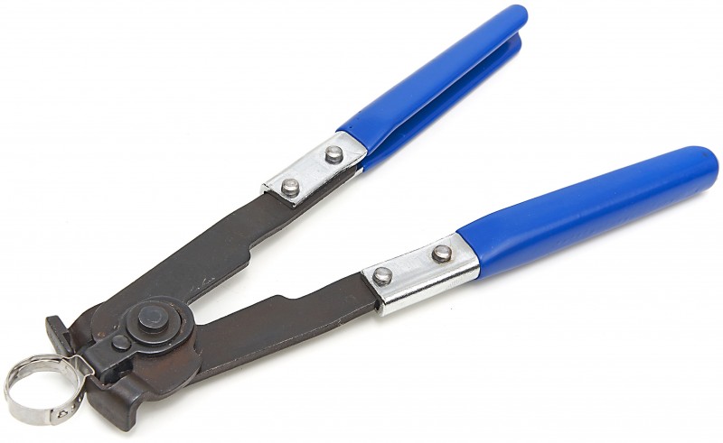 HBM 202-delig slangklem assortiment met klembandtang voor 1-oor slangklemmen inclusief opbergkoffer