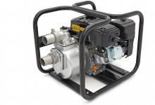HBM waterpomp 196cc 6,5 pk benzine motor, 600 l/min, 2 inch 50 mm, trekstart, aluminium pomphuis