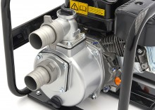 HBM waterpomp 196cc 6,5 pk benzine motor, 600 l/min, 2 inch 50 mm, trekstart, aluminium pomphuis