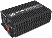 HBM Professionel Ren Sinus Spændingsomformer 12V til 230V 300W med USB-tilslutning. HBM Professionel Ren Sinus Spændingsomformer 12V til 230V 300W med USB-tilslutning.