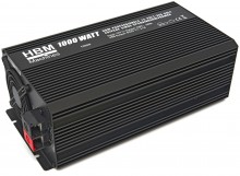 HBM Professionele Zuivere Sinus Spanningsomvormer 12V-230V 300W met USB aansluiting