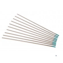 HBM tungsten electrode turquoise 10 pcs