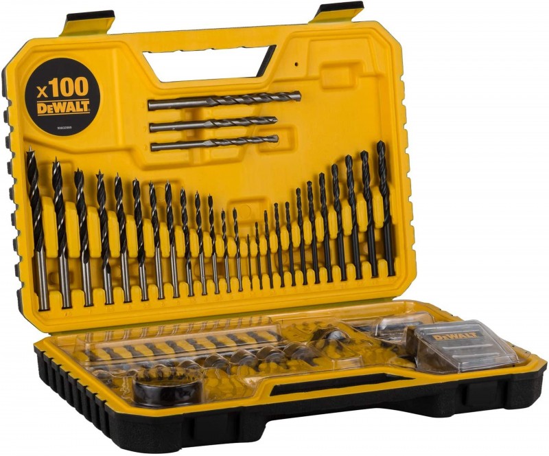 DeWalt 100-delige accessoireset in koffer