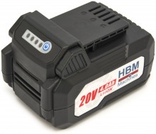 HBM Professionele 18 Volt 4.0AH Draagbare Elektrische Verfspuit Inclusief 2 Accu's Met 1000 ML Reser 
