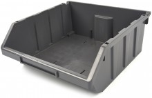 HBM bakkenkast opbergsysteem stelling met 22 opbergbakken 400 x 850 x 1220 mm metaal polypropeen