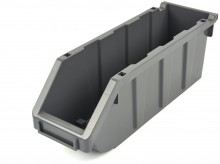 HBM bakkenkast opbergsysteem stelling met 22 opbergbakken 400 x 850 x 1220 mm metaal polypropeen