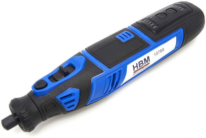 HBM 8V Multitool op Accu met 58 Accessoires en 5 Snelheden
